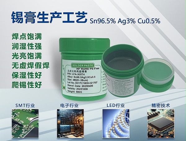 锡膏生产工艺