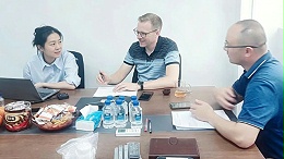 佳金源|德国客户应邀到我公司进行实地考察